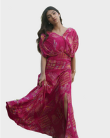 The Magenta Moon Dress