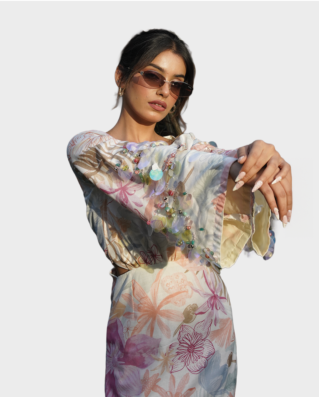 The Artisan Painted Oasis Dress