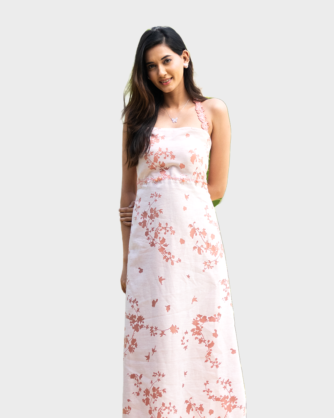 The Whispering Rosebud Dress