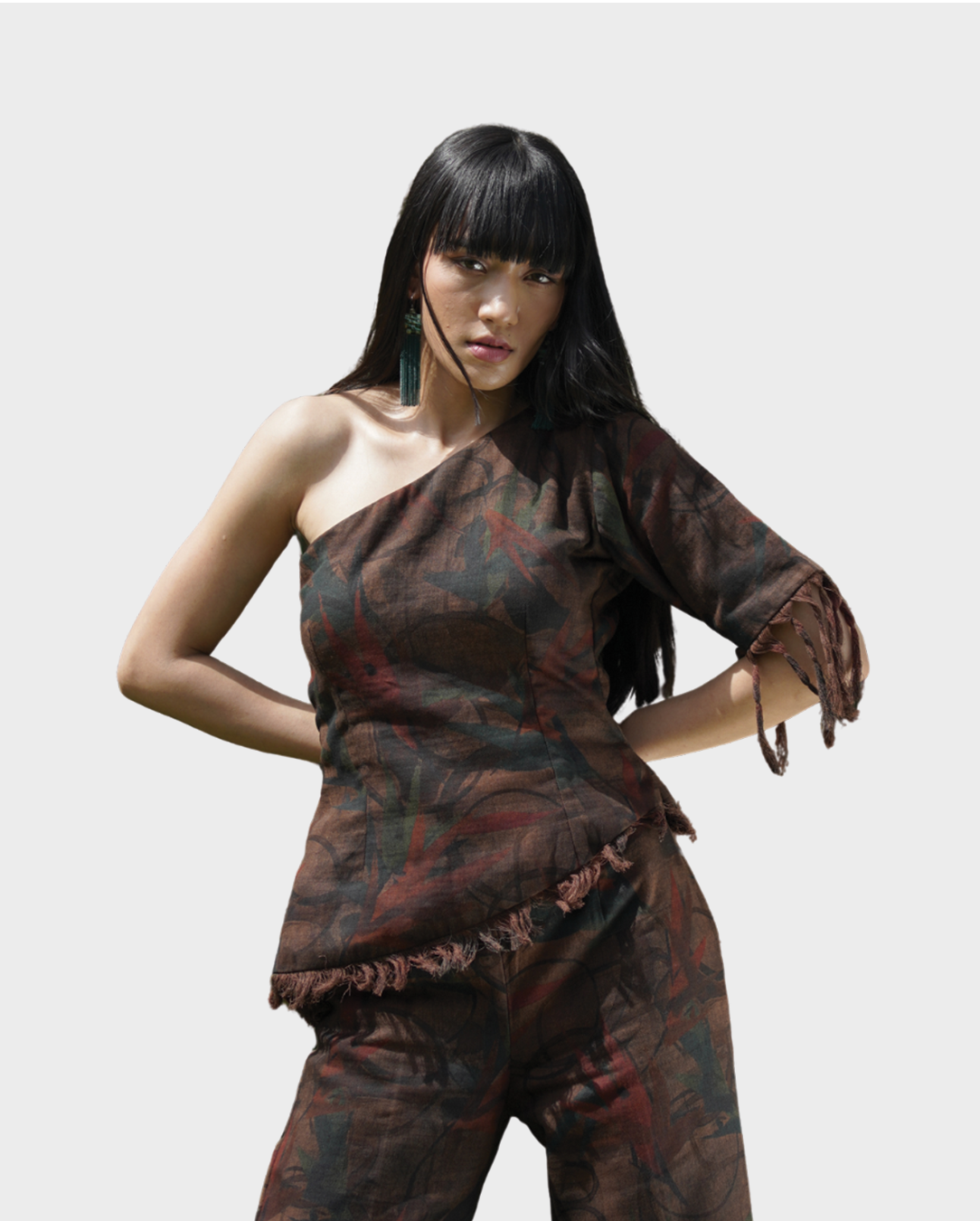 The Starlit Tassel Mini Dress - image 2