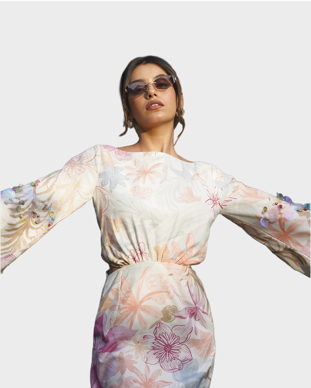 The Artisan Painted Oasis Dress